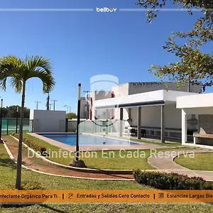 Apartamento Alejandría 1630-3/alberca/privada/nuevo
